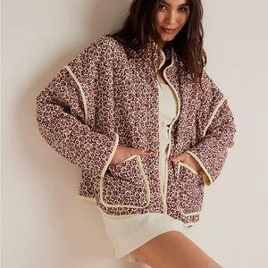 Free People Chloe Quilted Jacket